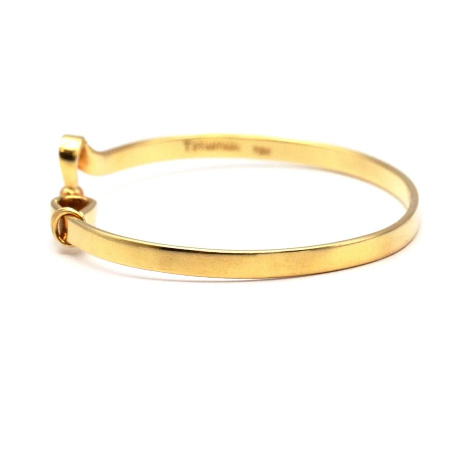TIFFANY&Co. ティファニー フック&アイ バングル 750 K18YG TIFFANY&Co. ティファニー フック&アイ バングル 750 K18YG
