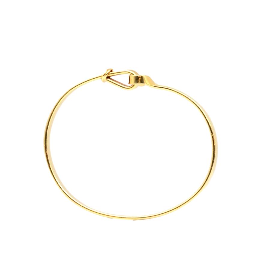 TIFFANY&Co. ティファニー フック&アイ バングル 750 K18YG TIFFANY&Co. ティファニー フック&アイ バングル 750 K18YG