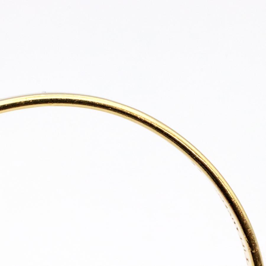 TIFFANY&Co. ティファニー フック&アイ バングル 750 K18YG TIFFANY&Co. ティファニー フック&アイ バングル 750 K18YG