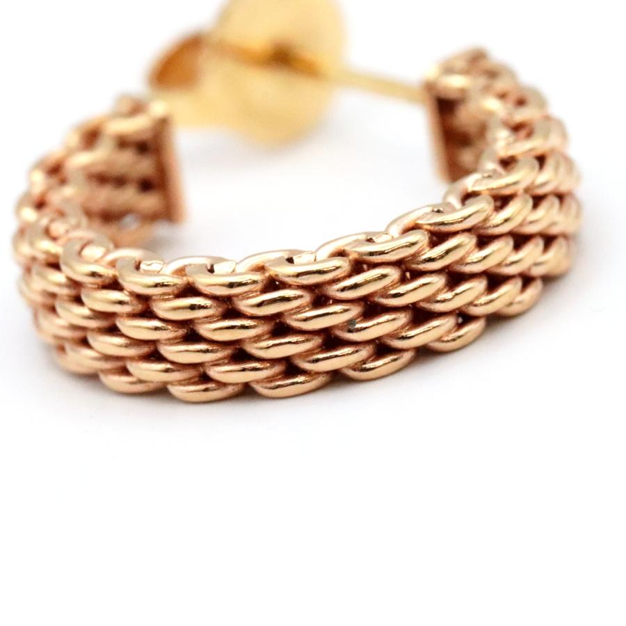 TIFFANY&Co. 美品 ティファニー サマセット メッシュ フープ TIFFANY&Co. 美品 ティファニー サマセット メッシュ フープ