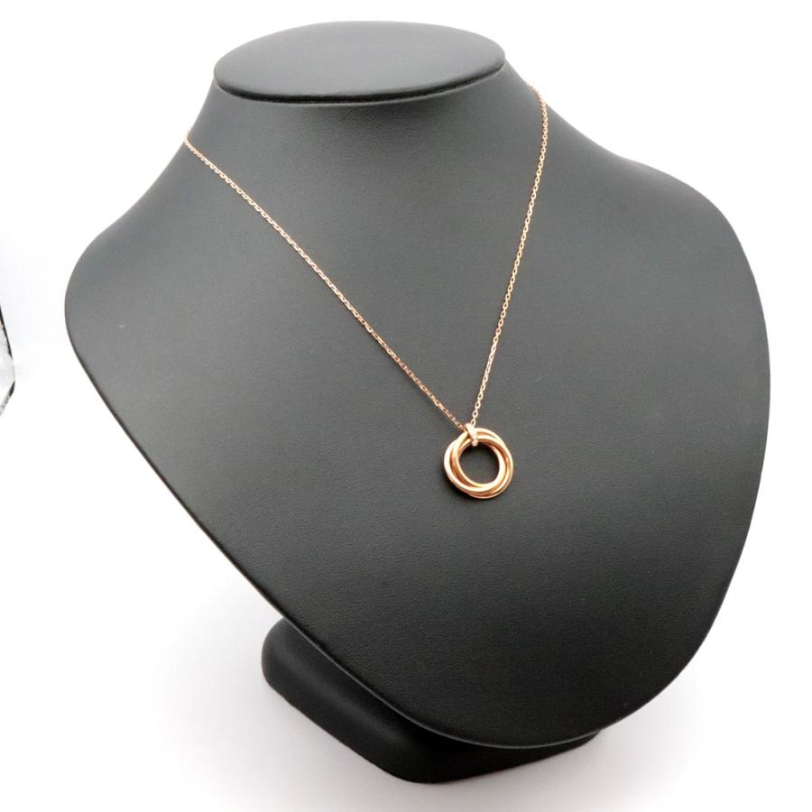 Cartier カルティエ トリニティ ネックレス ダイヤモンド 5PD