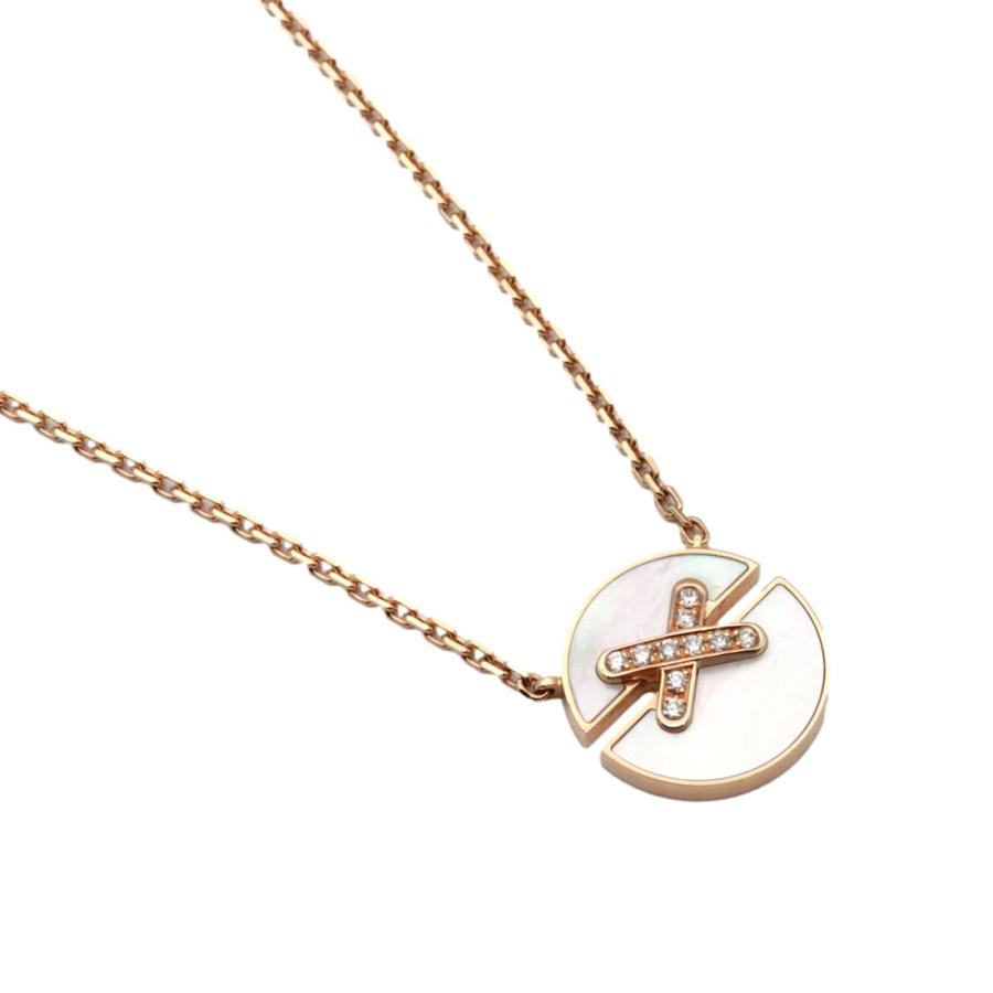 ショーメ ジュドゥリアン ハーモニー ネックレス シェル ダイヤモンド  