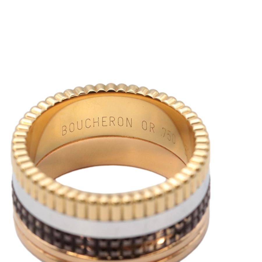 BOUCHERON ブシュロン キャトルクラシックラージ リング T61 約 BOUCHERON ブシュロン キャトルクラシックラージ リング T61 約