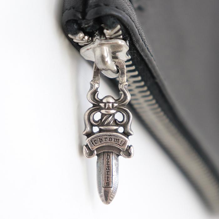 美品】 クロムハーツ クロスパッチ ジッパーチェンジパース 美品】 クロムハーツ クロスパッチ ジッパーチェンジパース