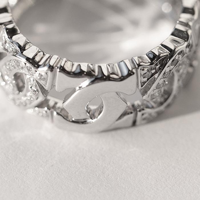Cartier 【美品】 カルティエ アントルラセ ダイヤモンド ホワイト