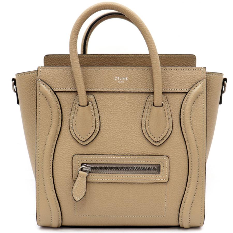 セリーヌ ラゲージ ナノショッパー 2way ショルダーバッグ レディース