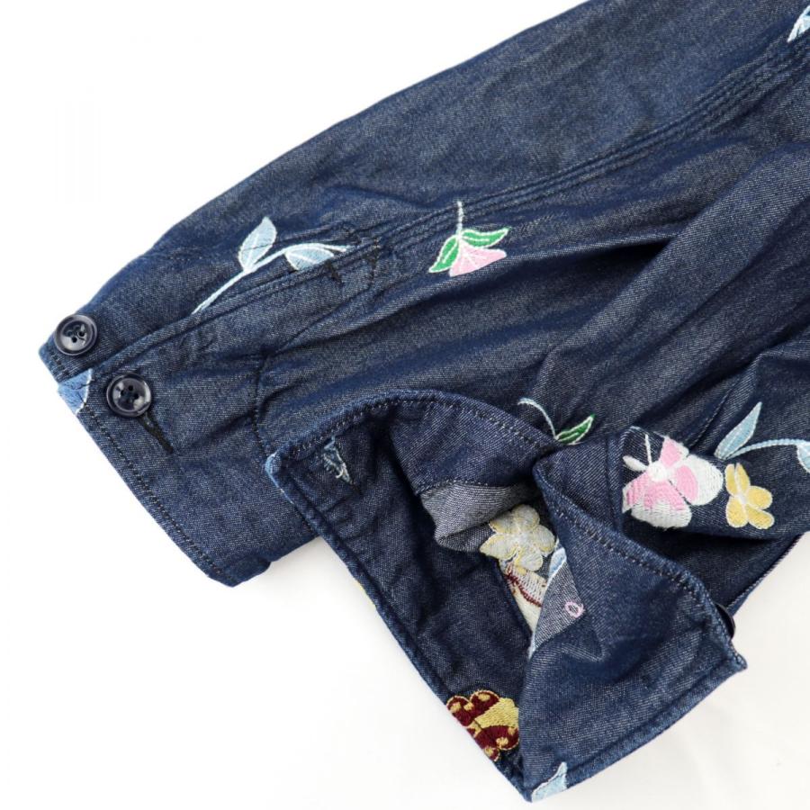 エンジニアードガーメンツ 20SS Denim Floral ワークジャケット メンズ