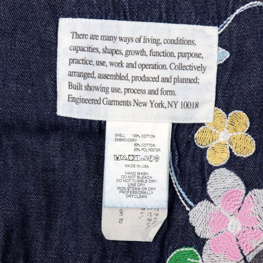 エンジニアードガーメンツ 20SS Denim Floral ワークジャケット エンジニアードガーメンツ 20SS Denim Floral ワークジャケット