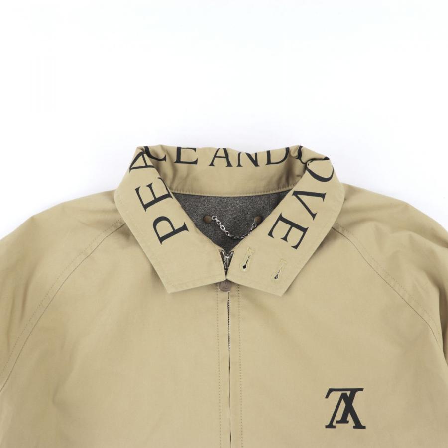 美品 ルイヴィトン 18AW PEACE AND LOVE ハリントンジャケット メンズ
