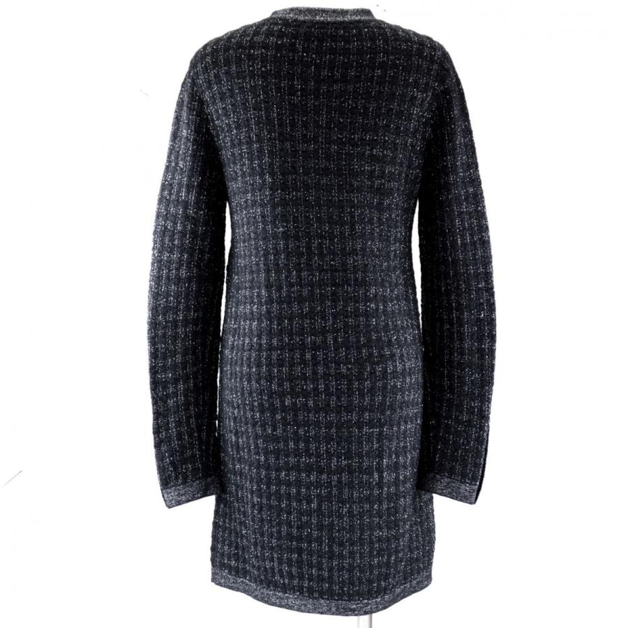 シャネルココマークパールニットワンピース34