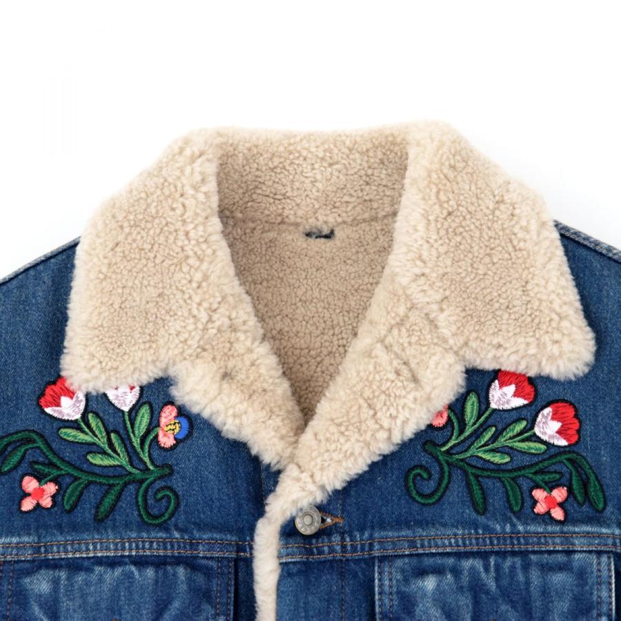 GUCCI 新品同様 グッチ 19AW DIY エンブロイダリーボアデニム GUCCI 新品同様 グッチ 19AW DIY エンブロイダリーボアデニム