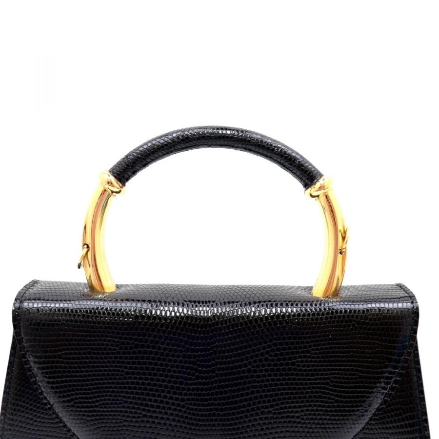 レア　BALENCIAGA ビンテージ　ハンドバッグ　ソフトレザー　デカロゴ BALENCIAGA - バレンシアガ ビンテージ レザー ハンドバッグの