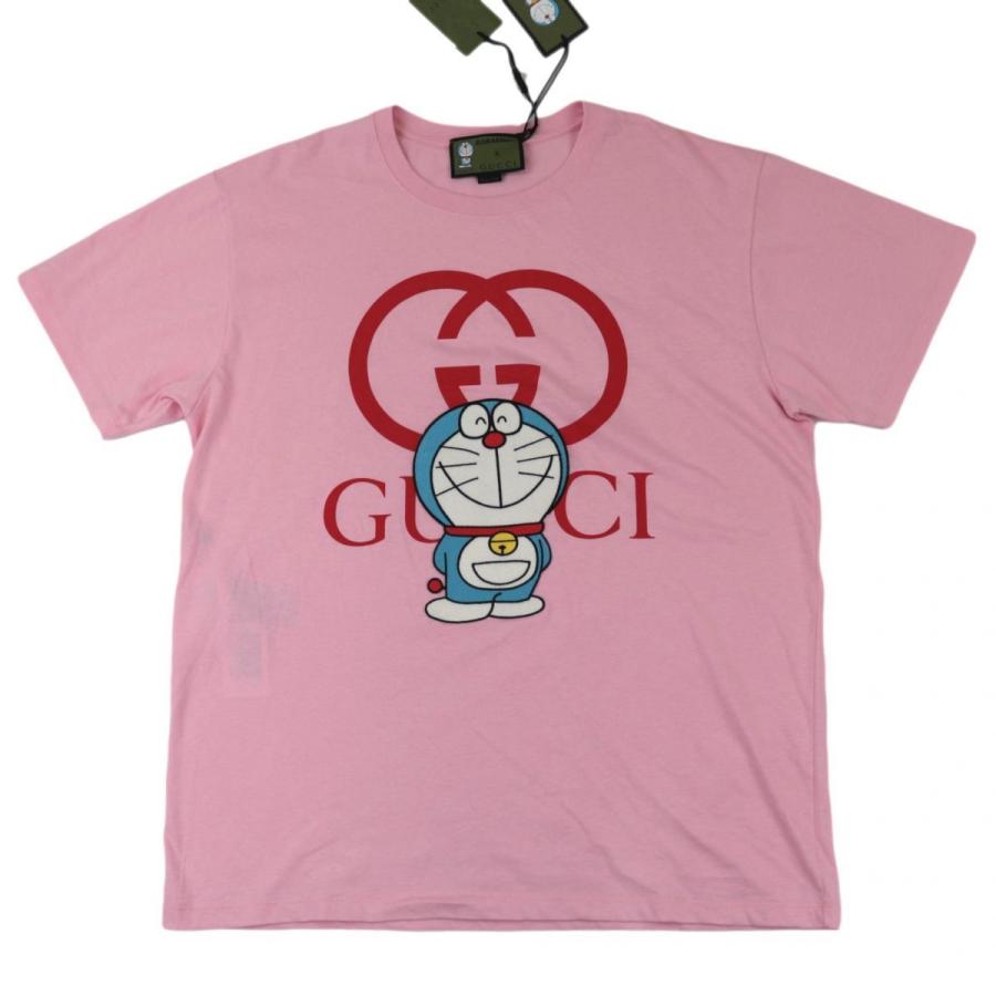 未使用 グッチ×ドラえもん 21SS クルーネック半袖Tシャツ メンズ 未使用 グッチ×ドラえもん 21SS クルーネック半袖Tシャツ メンズ