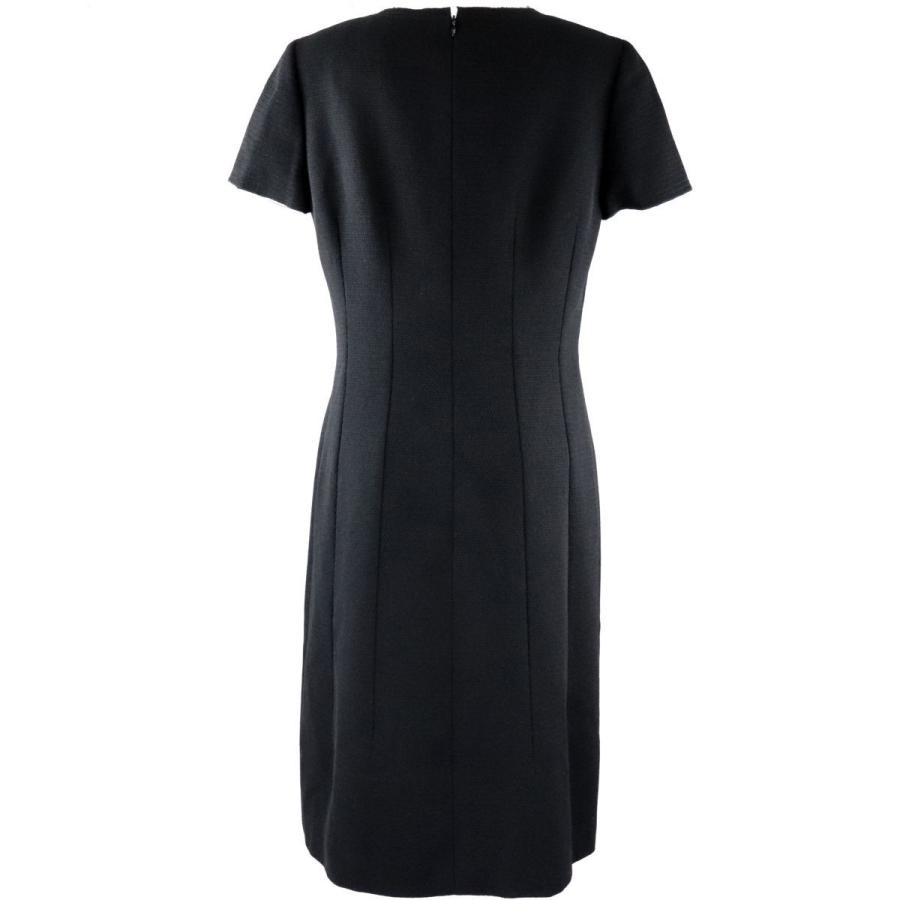 美品 シャネル 06A リトルブラックドレス ツイードワンピース 黒 40  