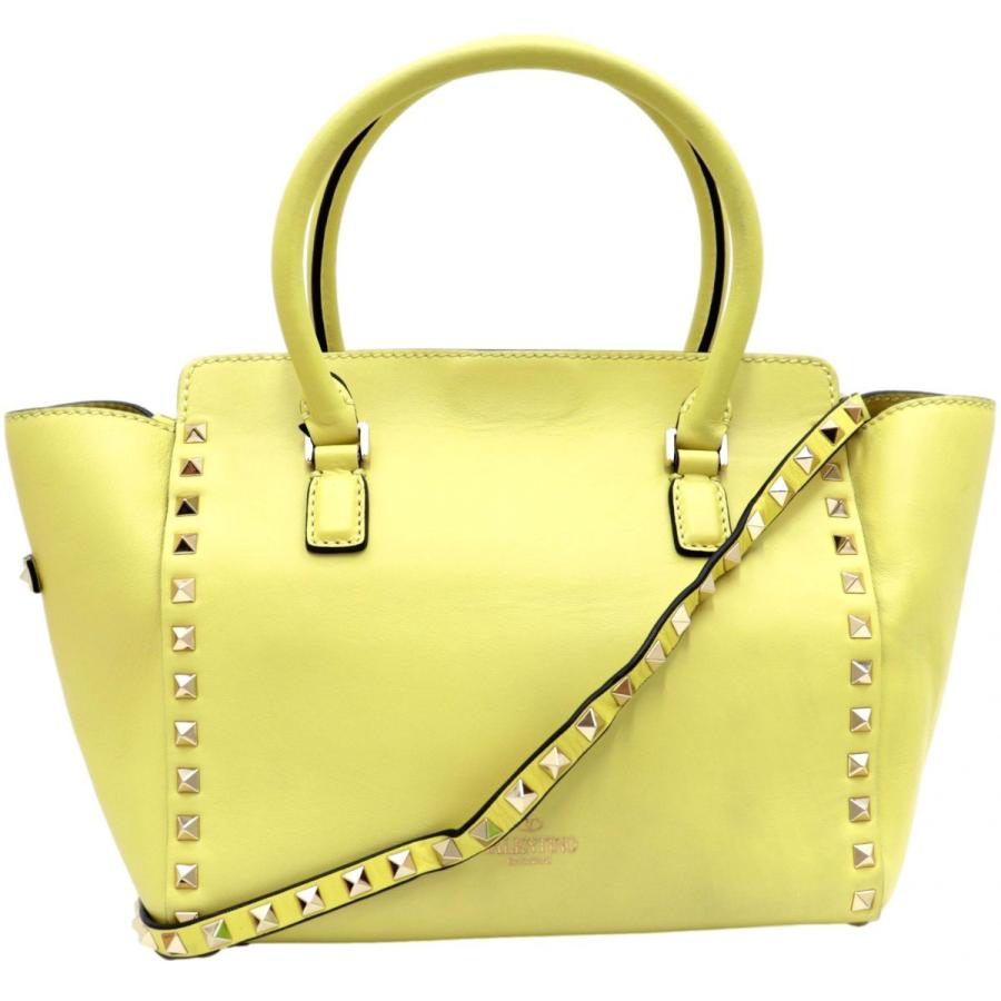 ヴァレンティノ ガラヴァーニ ロックスタッズ レザー2way