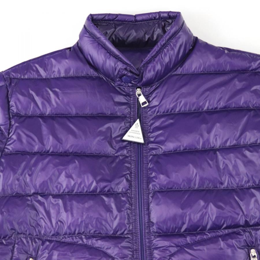 新品同様 モンクレール ACORUS ライトダウンジャケット メンズ 紫 0