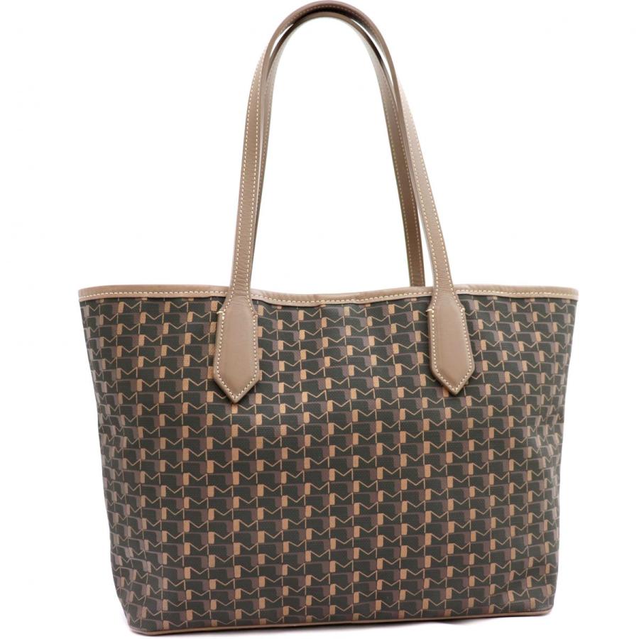 美品 モワナ カバイニシャル トートバッグ ショルダーバッグ 