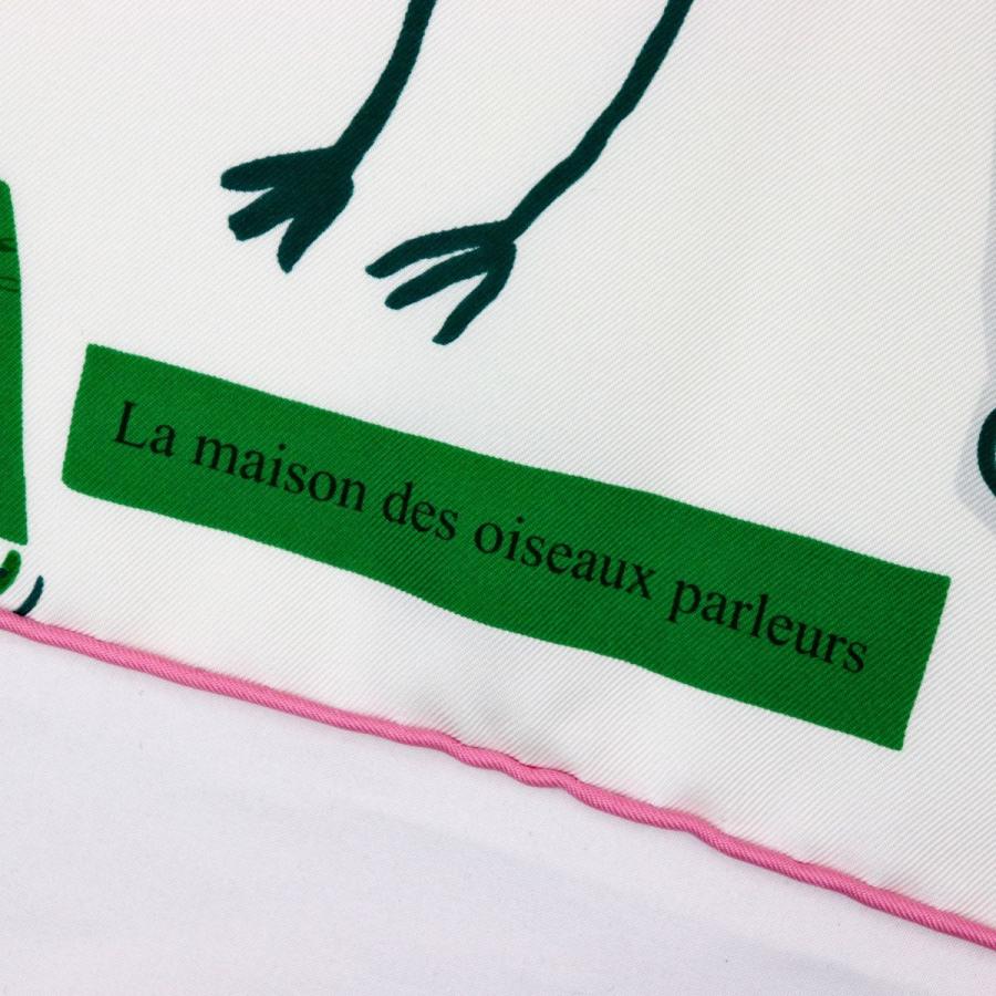 新品同様 エルメス おしゃべりな鳥たちの家 カレ90 レディース マルチ シルク エルメス スカーフ La カレ90 マルチ Maison Des Oiseaux Parleurs Hermes オパールヤフーショッピング店