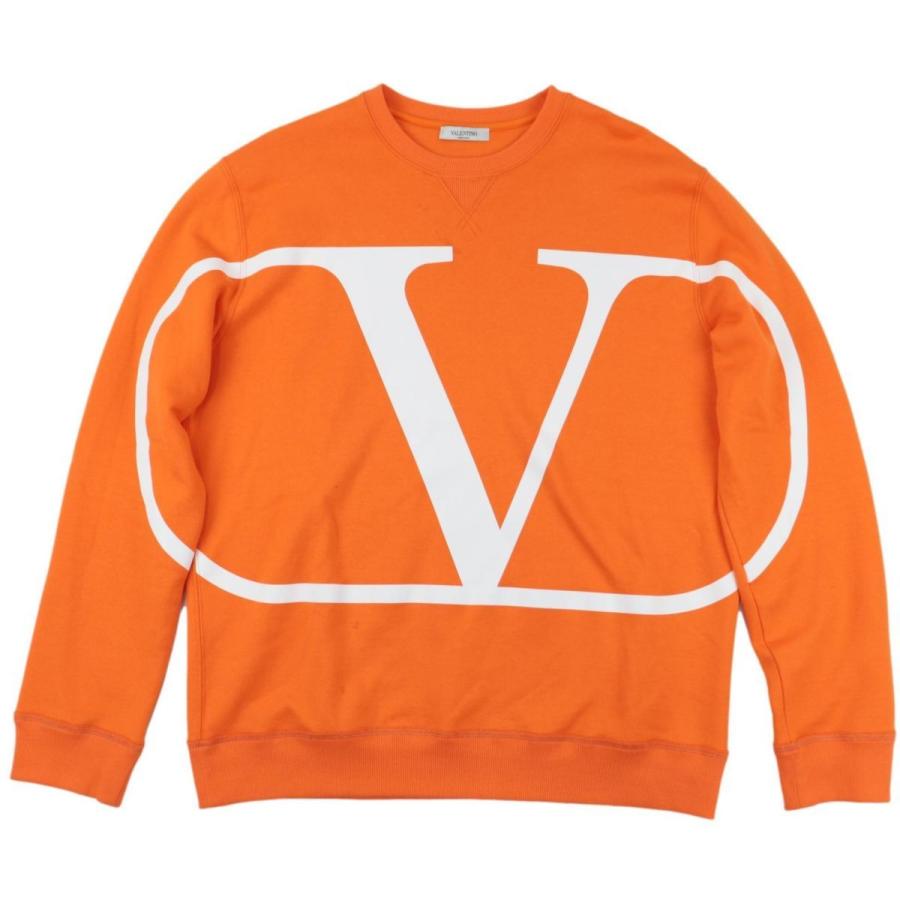 買い付け 美品 ヴァレンティノ aw スウェットシャツ メンズ オレンジ Xl プルオーバー トレーナー 長袖 Valentino 安心の抵抗付 Www Superavila Com
