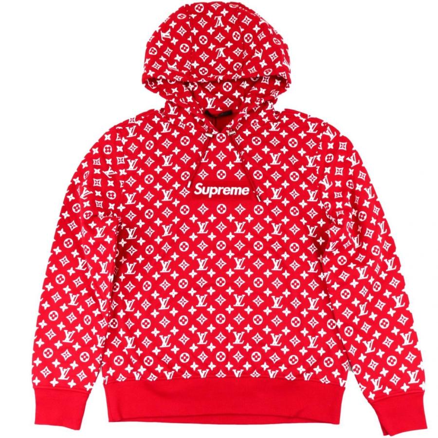 素晴らしい価格 未使用 パーカー ボックスロゴ モノグラム 17aw シュプリーム ヴィトン ルイヴィトン シュプリーム Vuitton Louis Supreme L 赤 白 メンズ スウェットパーカー ボックスロゴ モノグラム 17aw トップス Www Solidarite Numerique Fr