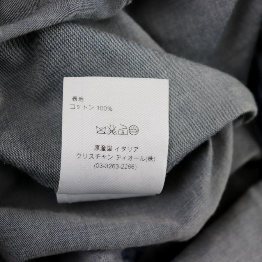 ディオール デニムブルーのワンピース コットン 36サイズ