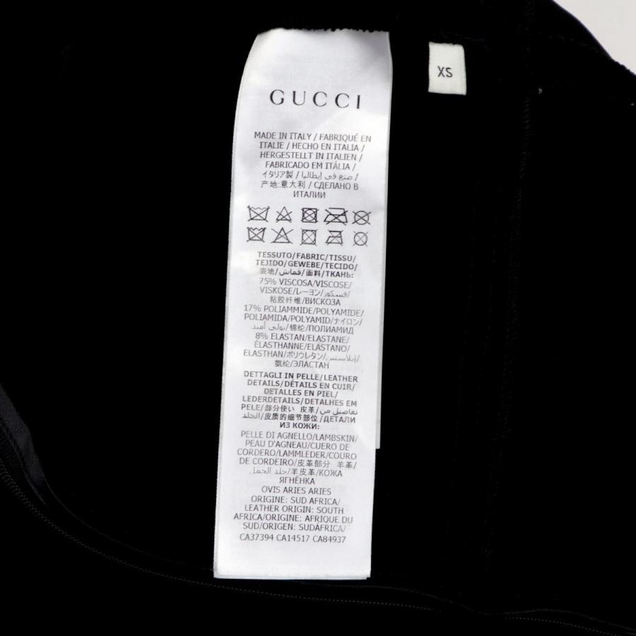 美品 グッチ 21SS ホースビット ブラックドレス レディース 黒 美品 グッチ 21SS ホースビット ブラックドレス レディース 黒