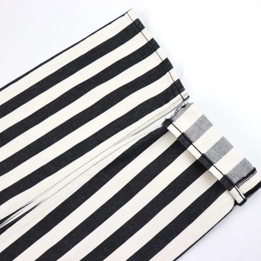 美品 サンローラン パリ 19SS ストライプ デニムパンツ メンズ 白×黒 30 ケリング SAINT LAURENT PARIS |  | 03
