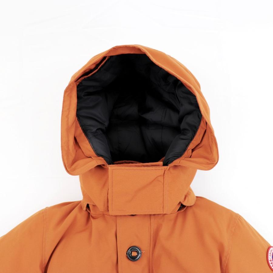 カナダグース ORFORD ダウンジャケット ファーフード メンズ オレンジ