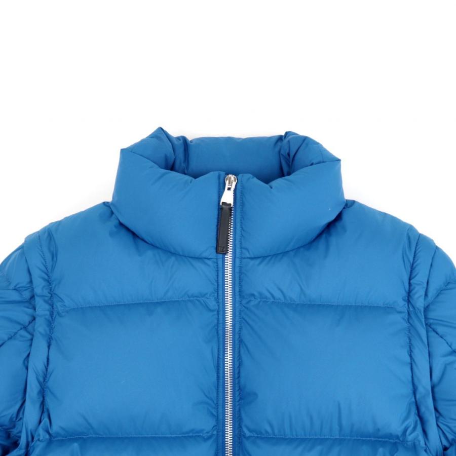 新品同様 ルイヴィトン 21SS 2WAY ダウンジャケット ベスト メンズ 青