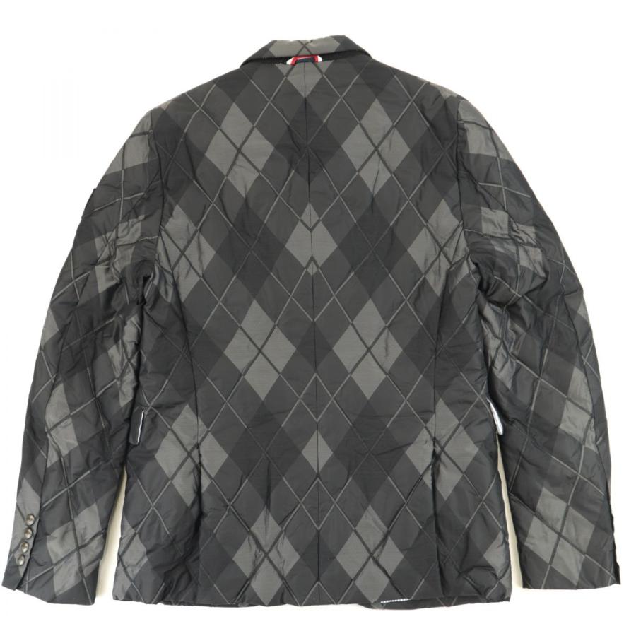 美品 モンクレール ガムブルー キルティングダウン テーラード