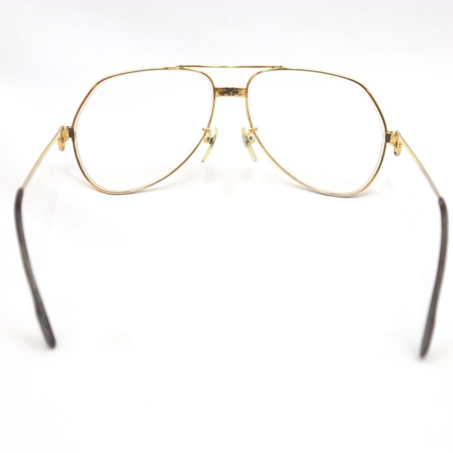 カルティエ ヴィンテージ サントス アビエーターメガネ 眼鏡