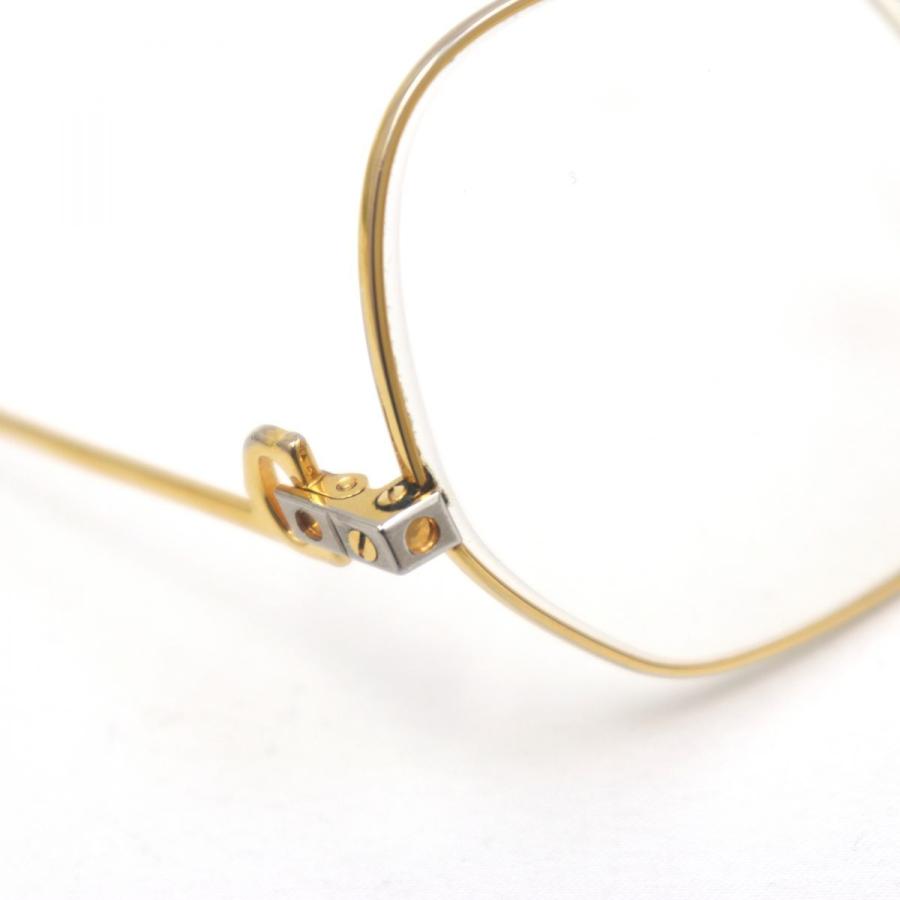 カルティエ ヴィンテージ サントス アビエーターメガネ 眼鏡