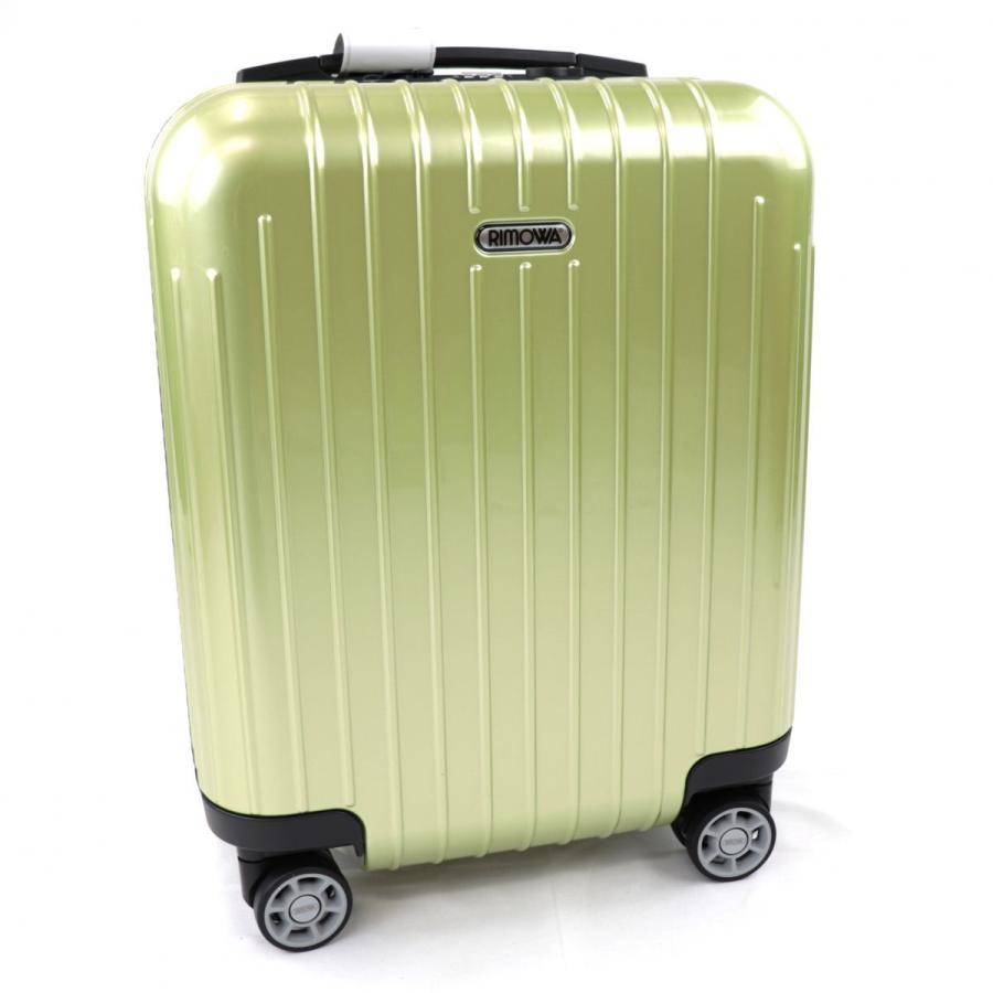 未使用 リモワ SALSA AIR スーツケース 22L キャリーバッグ キャリーケース サルサエアー 82042364 ライトグリーン 4輪 RIMOWA