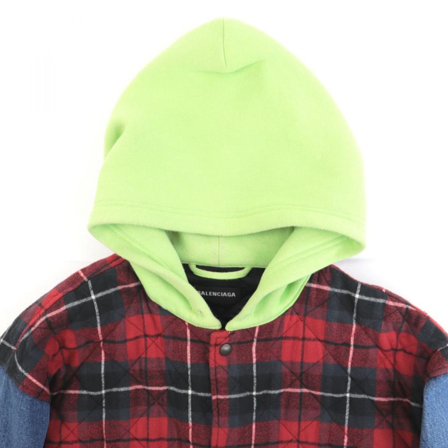 バレンシアガ 18AW ツインセットデニムジャケット メンズ マルチ 44  