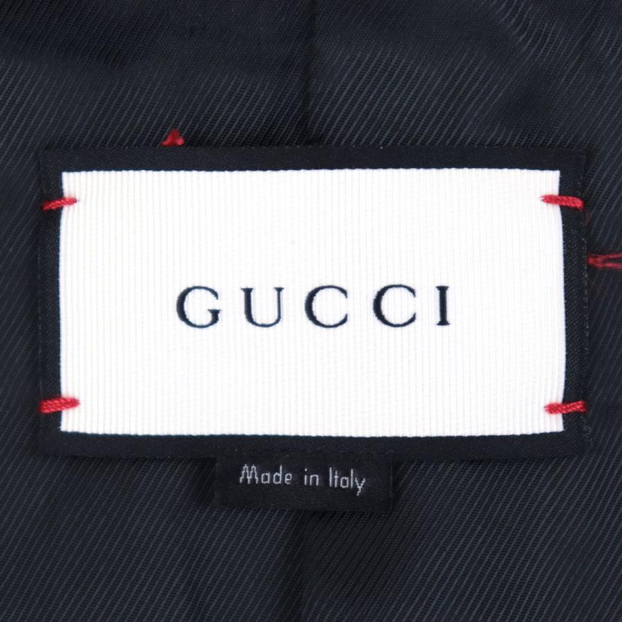GUCCI（グッチ） 美品 16年製 GGパールボタン ウール ステンカラー