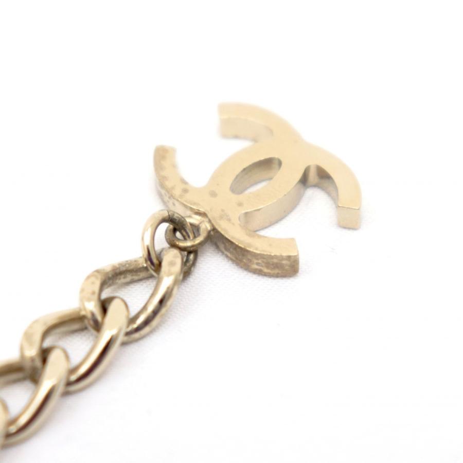 CHANEL（シャネル） 美品 B17B ココマーク パール レザー