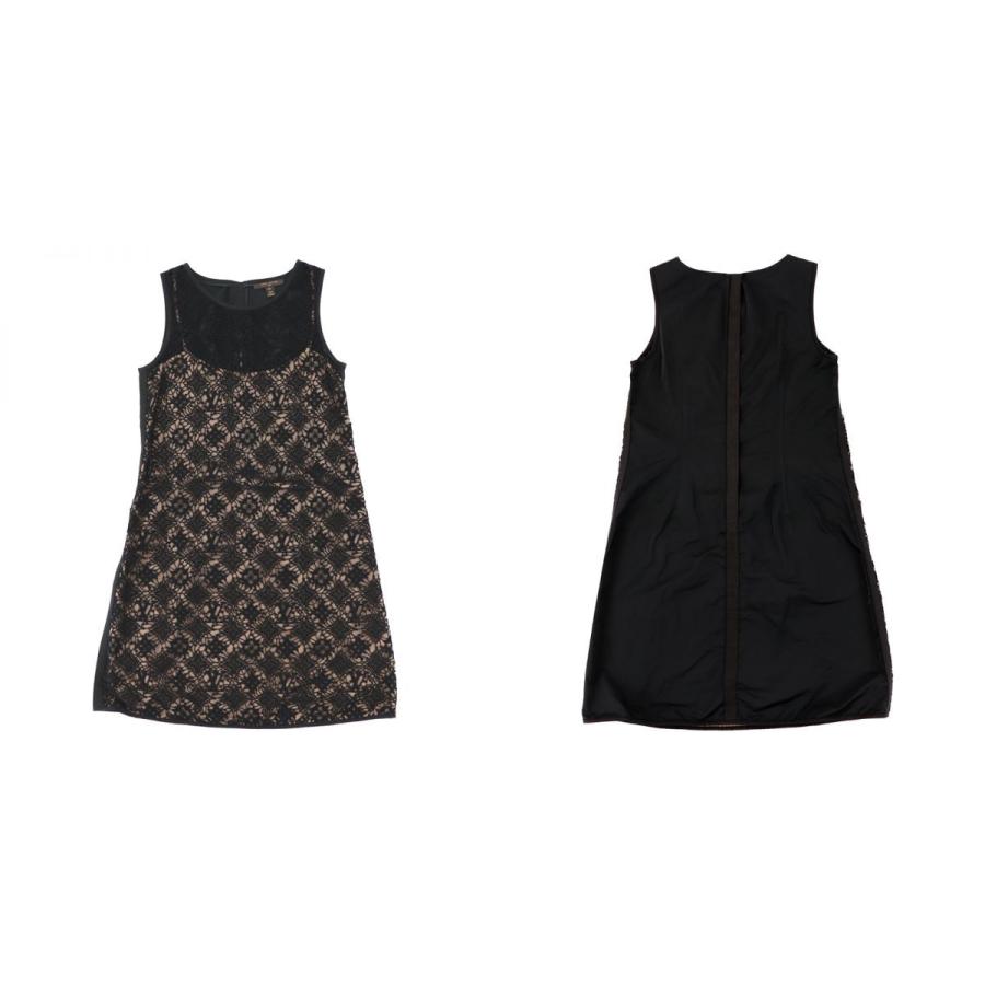 louis vuitton ワンピース モノグラム レース 黒 ドレス LOUIS VUITTON（ルイ・ヴィトン） 美品 11SS モノグラムレースドレス