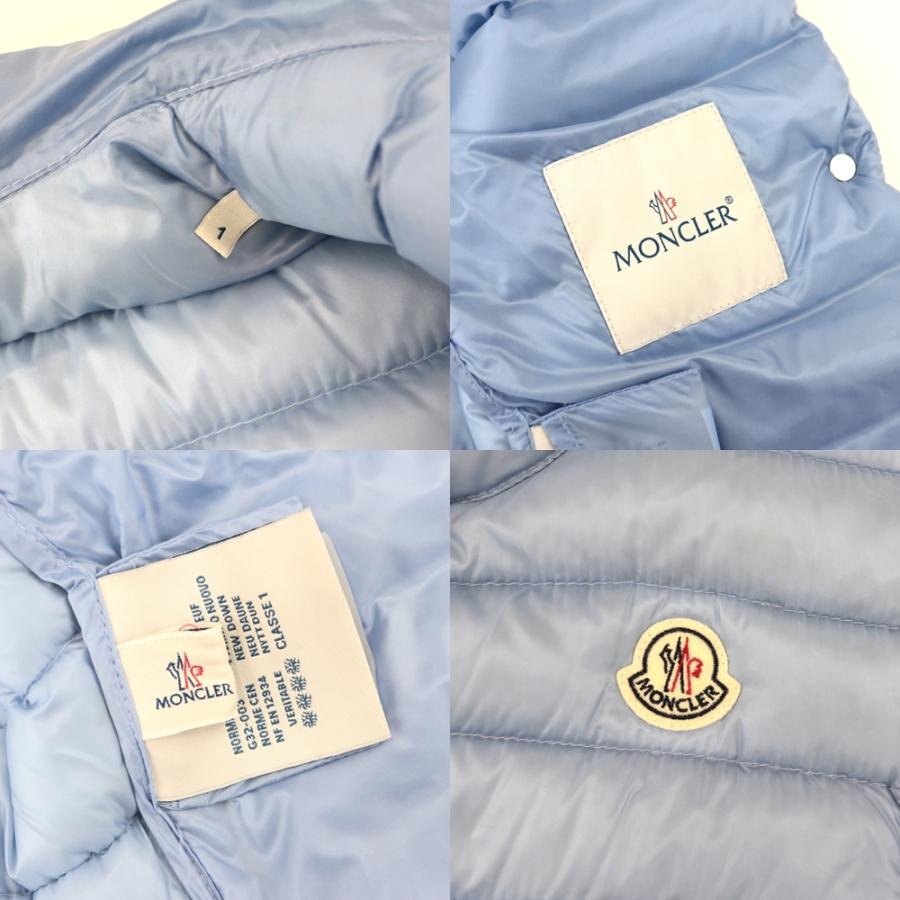 モンクレール✨LIANE リアーネ ダウンベスト ロゴワッペン 収納袋0 ピンク モンクレール✨LIANE リアーネ ダウンベスト ロゴワッペン 収納