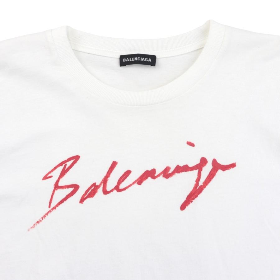 BALENCIAGA 美品 バレンシアガ 19年製 クルーネック 半袖Tシャツ 
