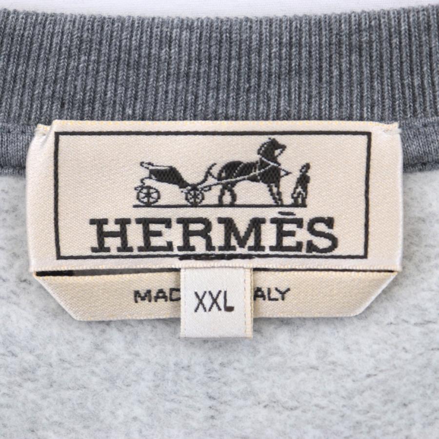 HERMES 美品 エルメス 19AW エクスリブリス ドラゴン スウェット HERMES 美品 エルメス 19AW エクスリブリス ドラゴン スウェット
