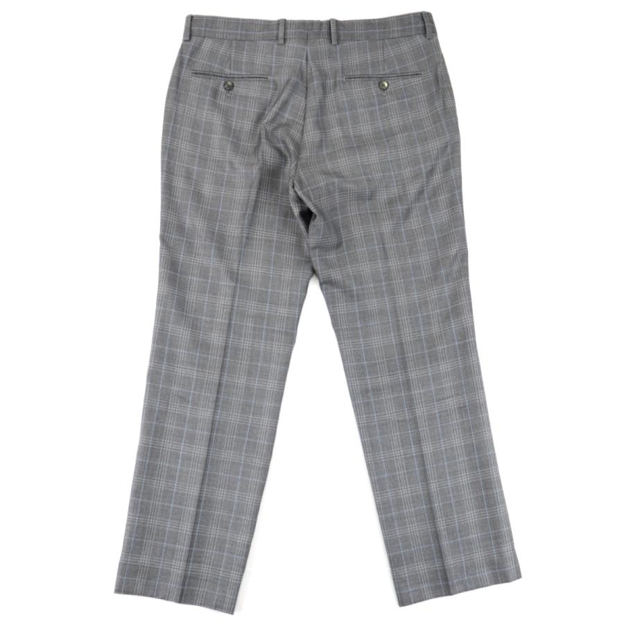 Louis Vuitton グレー チェック柄 スーツ LOUIS VUITTON ルイ・ヴィトン 12SS チェック柄 シングルスーツ メンズ