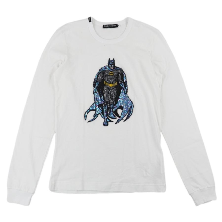 ドルチェ&ガッバーナ バットマン スパンコール ロングTシャツ ドルチェ&ガッバーナ バットマン スパンコール ロングTシャツ