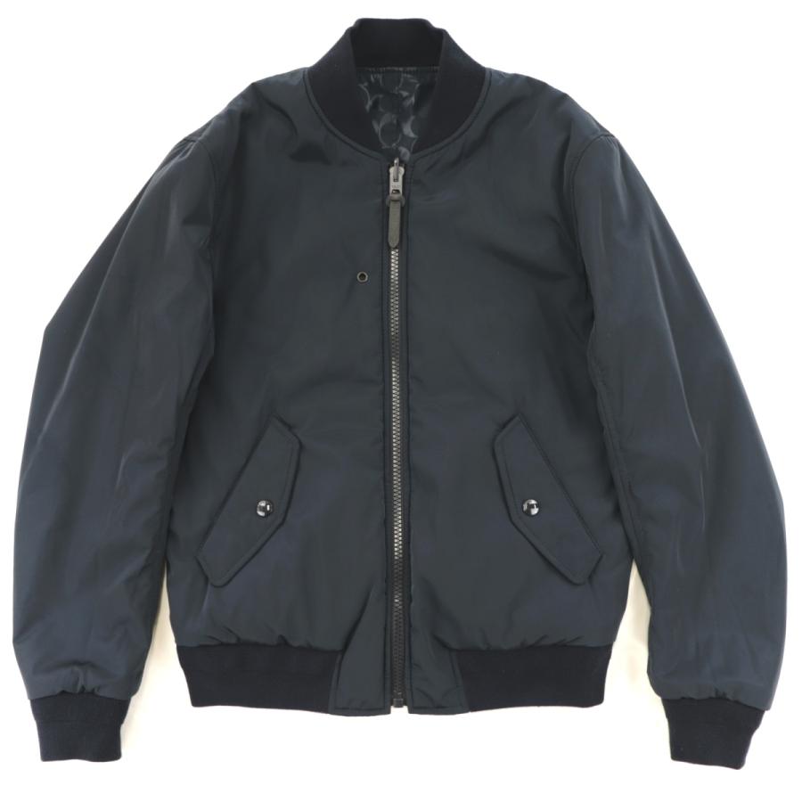 COACH 美品 コーチ シグネチャー リバーシブルMA-1ジャケット COACH 美品 コーチ シグネチャー リバーシブルMA-1ジャケット