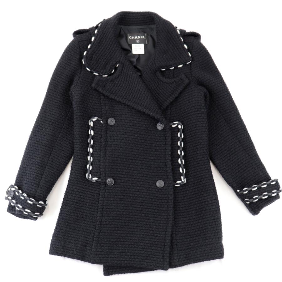 シャネルピーコートブラック40