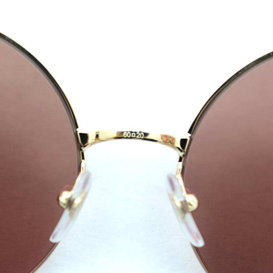 Cartier（カルティエ） 未使用 ラウンド サングラス レディース ピンク