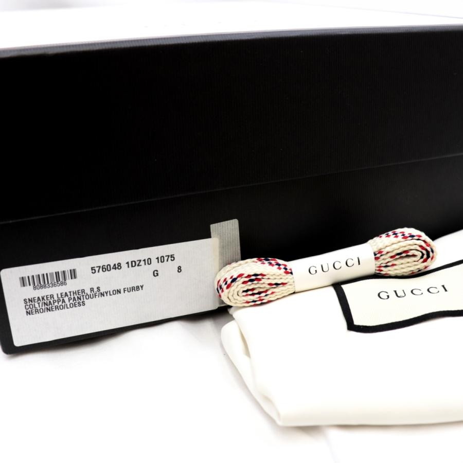 GUCCI（グッチ） 美品 20SS BOATREK ローカットレザースニーカー