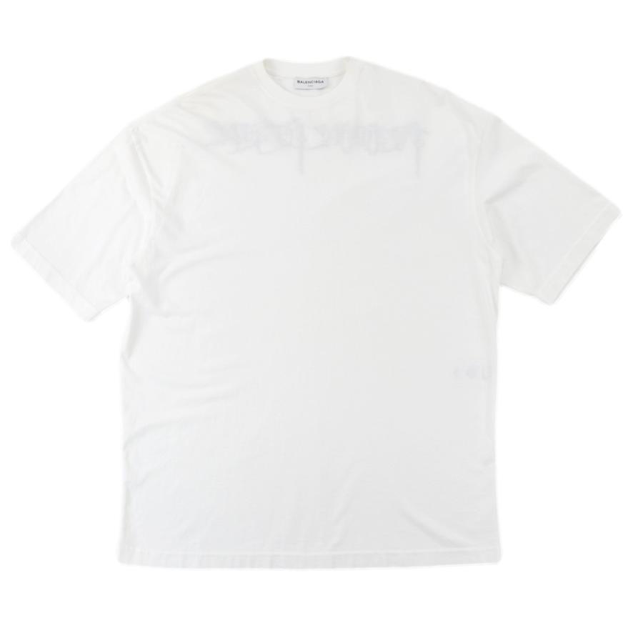 Balenciaga 17aw カットソー BALENCIAGA（バレンシアガ） 17AW バック刺繍 オーバーサイズ 半袖T
