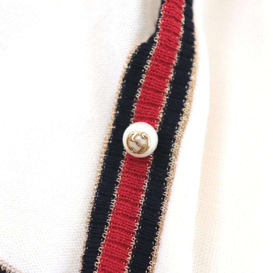 GUCCI グッチ シェリーライン ニットカーディガン レディース GUCCI グッチ シェリーライン ニットカーディガン レディース