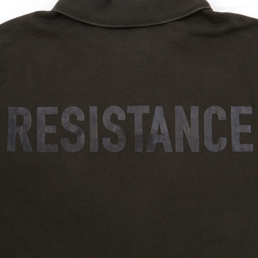 MONCLER モンクレール ポロシャツ RESISTANCE MONCLER (モンクレール) 衿ロゴ 半袖 ポロシャツ MC8A0000484673