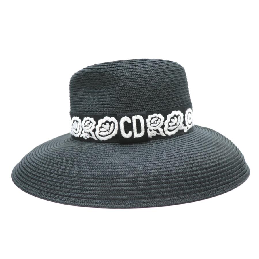 新品未使用　Christian Dior ストローハット dior ディオール ハット 麦わら帽子 ストローハット - メルカリ